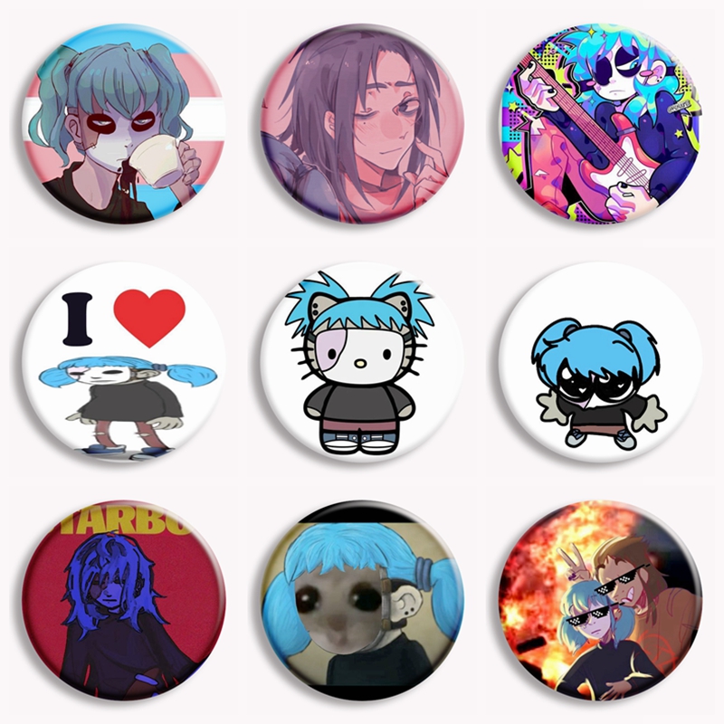 Gaming Console Buttons - Horror Adventure Game Sally Face Anime