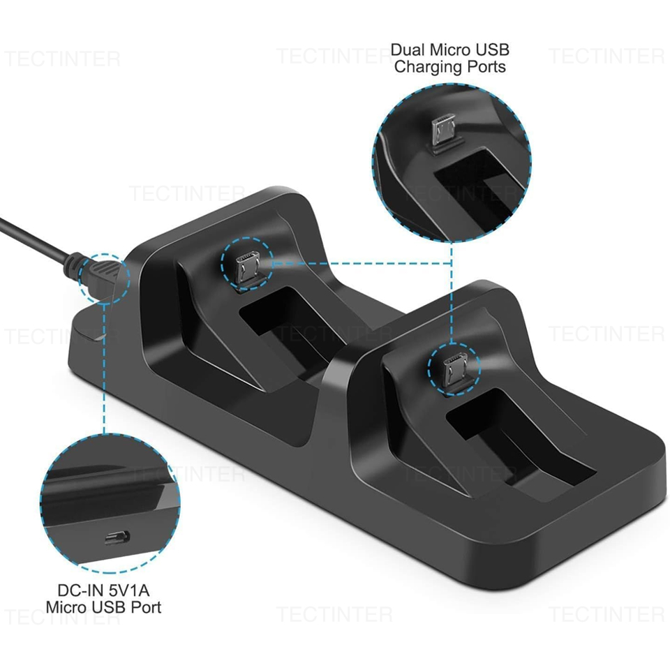 Dual Charger Dock Station For  - Gaming Console In Tv 评论和价格