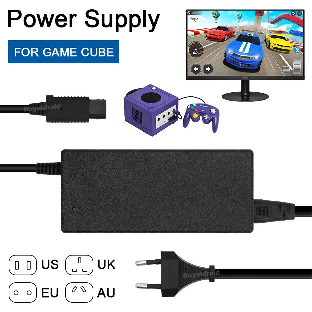 EU/US/UK/AU Plug AC Adapter Po - Gaming Console Buttons 评论和价格
