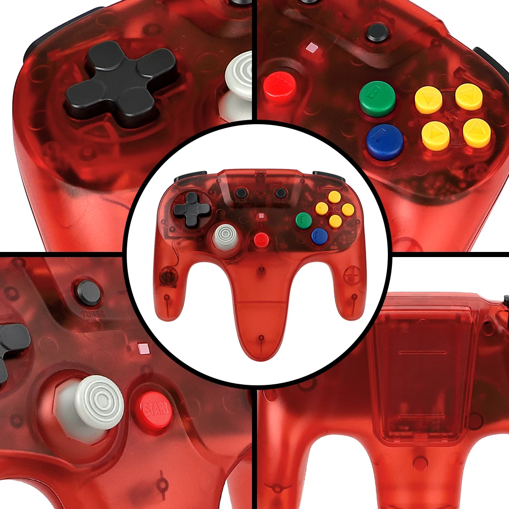 Transparent Red Green Blue Pur - Gaming Console Buttons 评论和价格